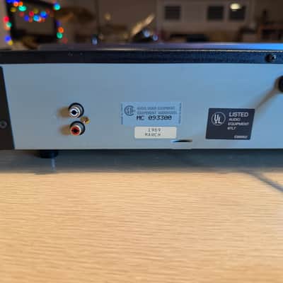 Vintage Carver TL-3100 Compact Disk Player New Belts Serviced High Fidelity Gray image 13