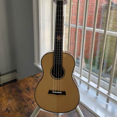 Snail BHC-5BEQ Baritone Ukulele 2025 - Natural Gloss Workshop stock Ref no 140 image 7