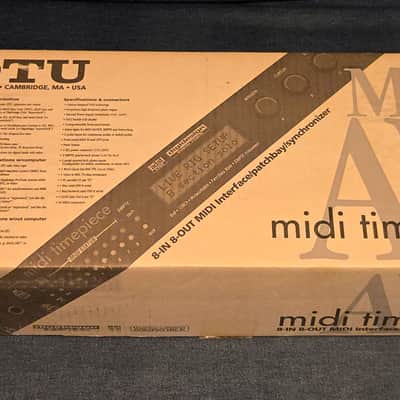 MOTU MIDI Timepiece MTP AV MIDI Interface 2000s - Black image 9