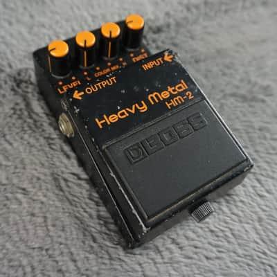 Boss HM-2 Heavy Metal Distortion Pedal MIJ Black Label – Made in Japan image 1