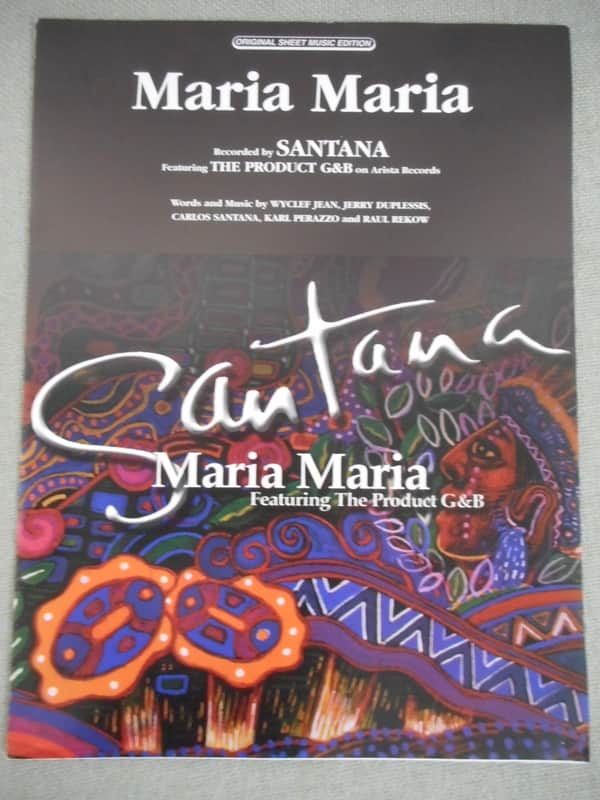 Santana "Maria Maria" Sheet Music image 1