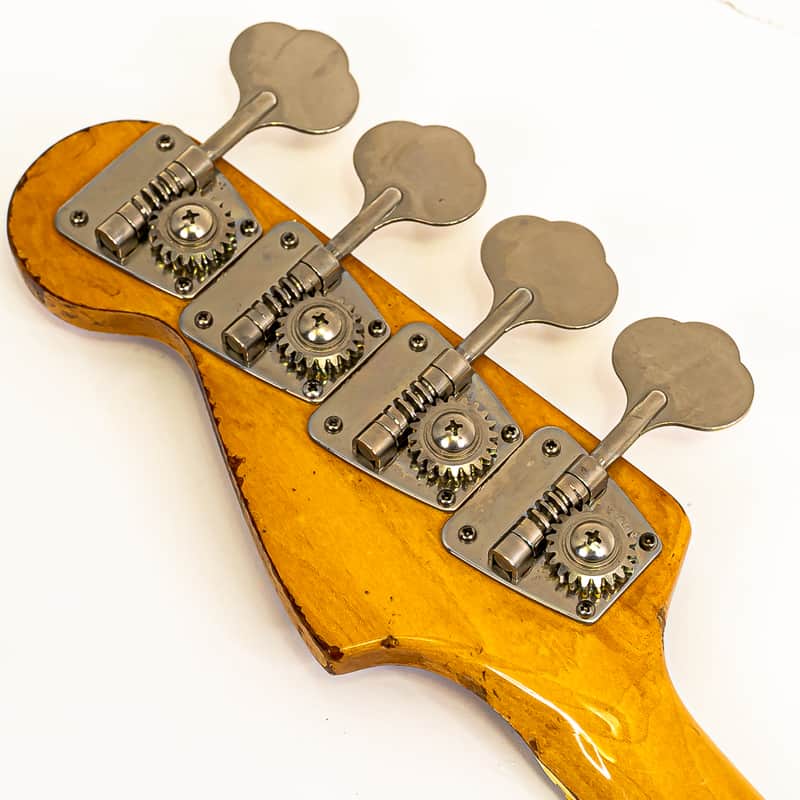 Vintage '74-'75 Fender Jazz Bass Neck w/ Original Tuners, | Reverb