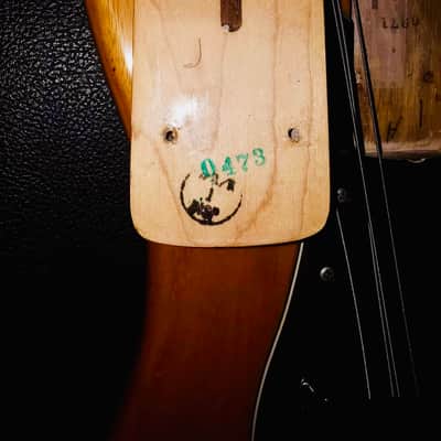 Fender Precision Bass 1976 - Natural All Original with Original Case image 7