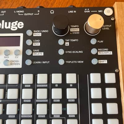 Synthstrom Audible Deluge 64-Voice Desktop Synthesizer with OLED Display 2022 - Present - Black image 6