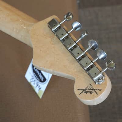 Minty! 2008 Fender Dick Dale Stratocaster Chartreuse Sparkle + COA OHSC image 15