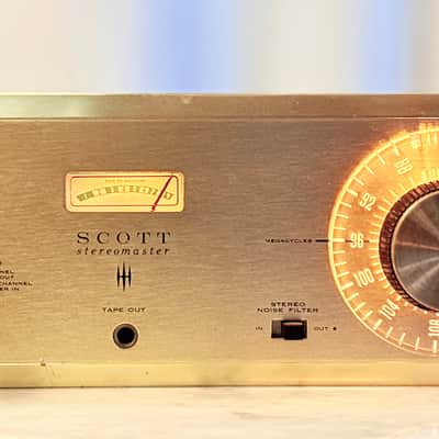 🎶✨ H.H. Scott 350B Wideband FM Multiplex Stereo Tube Tuner — Cleaned, Strong FM Pull, New 12AT7 Tube, 6-Hour Bench Tested, YouTube Demo image 2