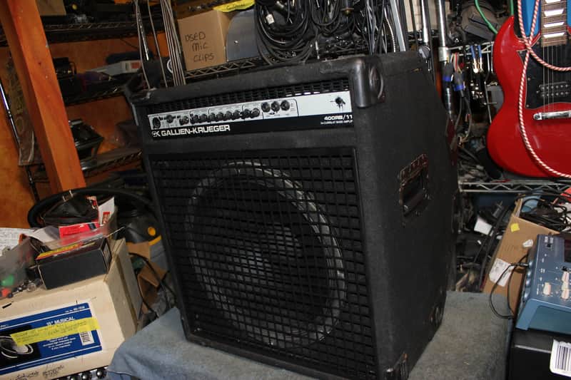 Gallien-Krueger 400RB-115 Combo/ 250 Watts Single 15" with Kick Back Cabinet image 1