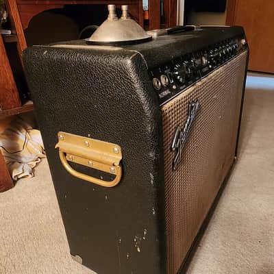 Fender 1966 Vibrolux Reverb Amp All Original Jensens, Transformers, Vintage Tubes - Black Face image 6