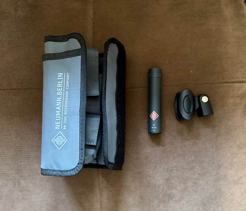 Neumann KM 184 mt Small Diaphragm Cardioid Condenser Microphone 1993 - Present - Matte Black image 1