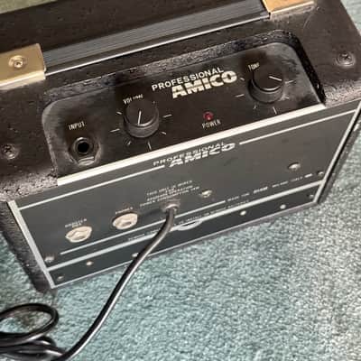 DIAM Milano Professional Amico ‘70-‘80 - Nero vintage mini combo guitar amp image 3