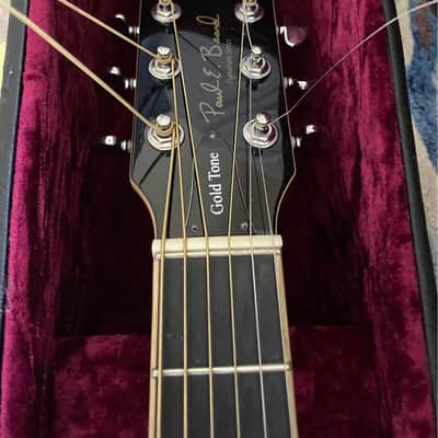 Gold Tone PRB-CA Paul Beard Signature Series Roundneck Resonator 2025 - Tobacco Sunburst Gloss image 2