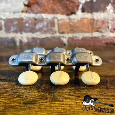 Vintage EKO Italian 3X3 Tuners *USED* (1960s - Nickel) image 1
