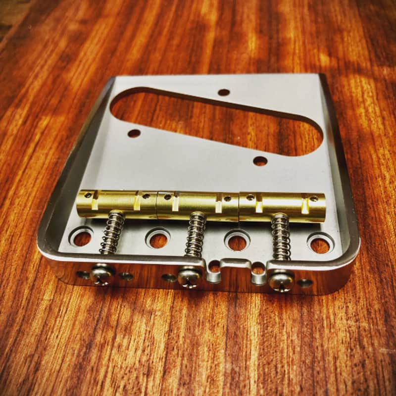 Van Dyke-Harms Telecaster B and/or G Bender Hybrid Bridge and Compensated Saddle Set image 1