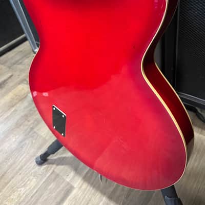Aria 5502 - 335 Style Hollow Body 70s - Cherry image 13