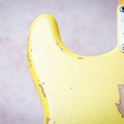 FENDER USA Custom Shop Ltd '67 Reissue Stratocaster Relic "Graffiti Yellow" (2023) image 18