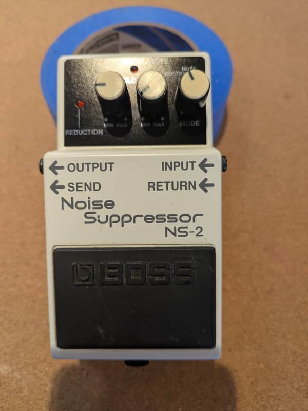 Boss NS-2 Noise Suppressor (Silver Label) 1989 - Present - White image 1
