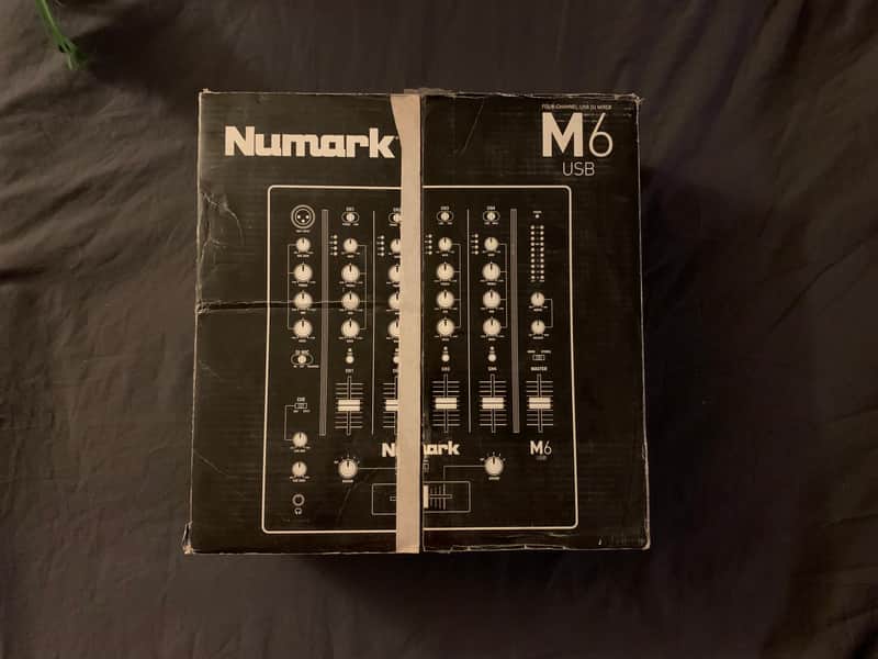 Numark M6 USB 4-channel DJ Mixer image 1