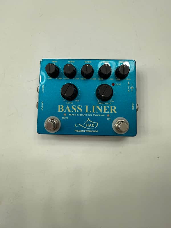 Hao BL-1 Bass Liner Preamp Equalizer EQ Guitar Effect Pedal MIJ Japan image 1