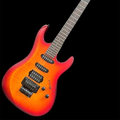 Aria Pro II MA- 28 90βs - Cherry Burst Dinky image 1