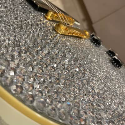 Paul Stanley Guitar Rhinestone Epiphone Les Paul Rhinestone image 4