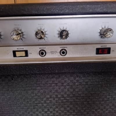 1973 Vintage British HH IC-100 Combo - Dr. Feelgood, Buzzcocks, Clash,T Rex, Genesis, Rush, Sweet, Iron Maiden, Sex Pistols, Johnny Marr, etc image 8
