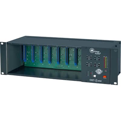 Heritage Audio OST-8 ADAT 8-Slot 500 Series Module Rack with ADAT Output image 3