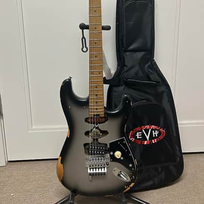 EVH Frankenstein "Frankie" Relic Electric Guitar- Silverburst image 1