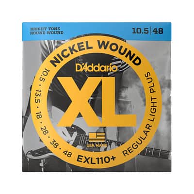 D'Addario EXL110+ Nickel Wound .0105-048 image 1