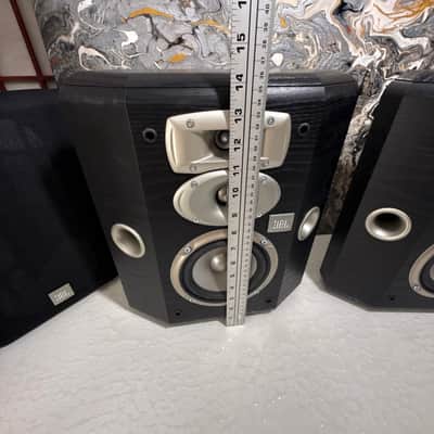 JBL L810 Studio L Series Black Bookshelf speakers Rare Home theater Left Right image 18
