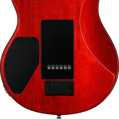 Sterling LK100 HSS Steve Lukather Signature Electric Guitar, Rosewood Fingerboard, Heritage Cherry Burst image 3