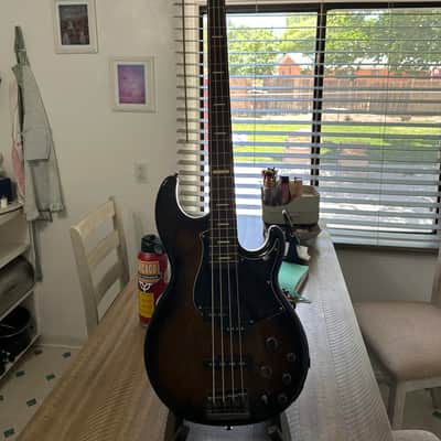 Yamaha BB734A-DCS 4-String with Active Electronics 2010s - Dark Coffee Sunburst image 3
