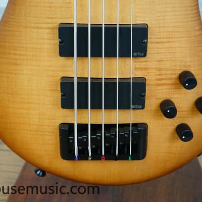 Spector Euro 5 LX - Tobacco Sunburst Gloss - NAMM Display Unit image 5