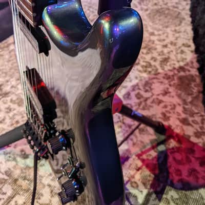 Fender Heartfield EX1 1989 MIJ Fujigen - EX-1 Black Pearl Burst Gotoh Floyd Rose Made in Japan image 10