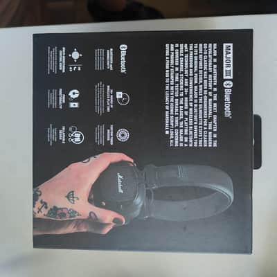 Marshall major 3 Bluetooth headphones Major 3 May 2018 - Black image 3