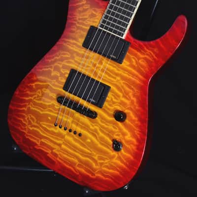 Used Charvel Custom Shop Set Neck  Cherry Sunburst image 3