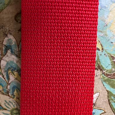 Ernie Ball Polypro Guitar Straps-Red image 1