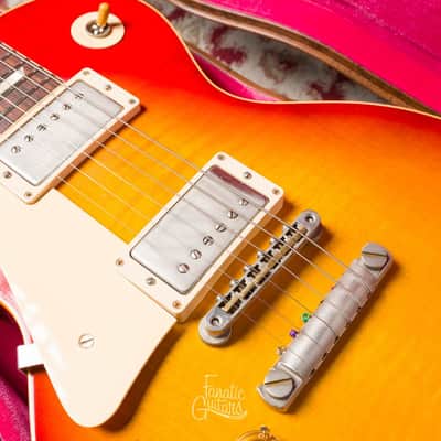 Gibson Les Paul Standard 58' Reissue Left-Handed - Washed Cherry Sunburst VOS #871490 Second Hand image 8