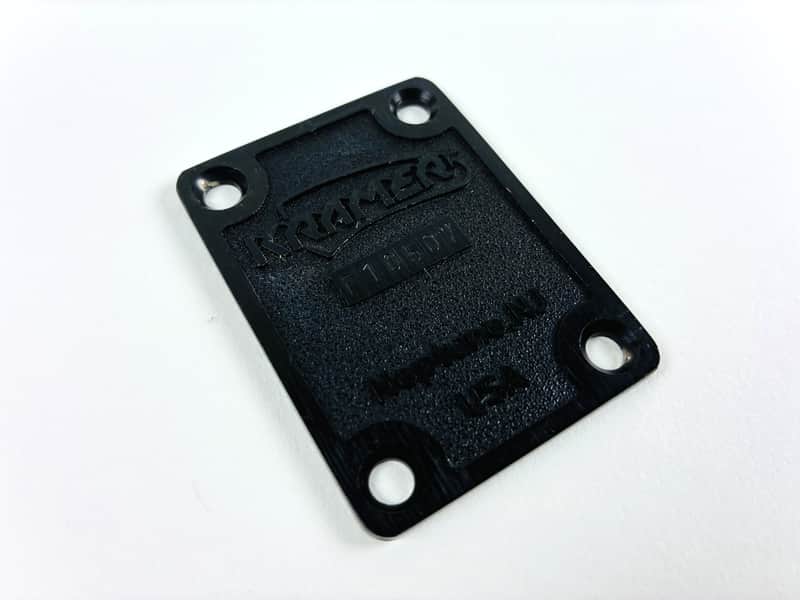 Kramer Neptune, NJ Neck Plate – Serial F10507 86/87 - Black image 1