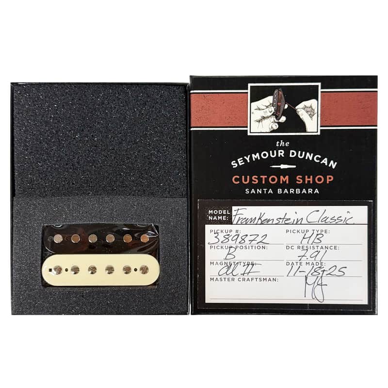 Seymour Duncan Custom Shop Frankenstein Classic HB Humbucker Zebra image 1