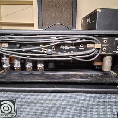 Late 70s Ampeg V-4 100-Watt Guitar Head Fully Serviced with Reverb image 4