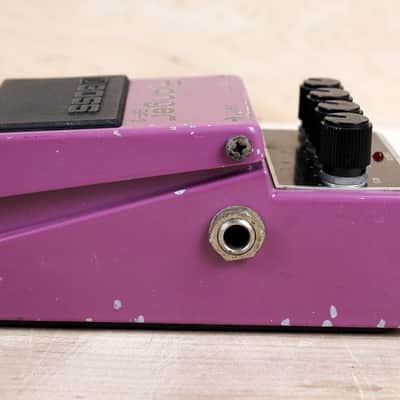 Boss BF-2 Flanger (Green Label) Purple 1985 Made in Japan MIJ image 4