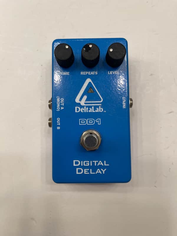 Deltalab DD-1 Stereo Digital Delay Echo Rare Guitar Effect Pedal image 1