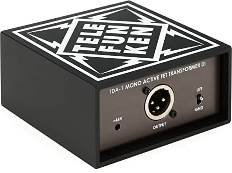 Mint Telefunken TDA-1 1-channel Active Instrument Direct Box image 1