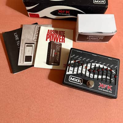 Like new MXR KFK1 Kerry King Ten Band EQ 2010s - Black image 1