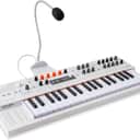 Arturia MiniFreak 37 Key Polyphonic 6-Voice Hybrid Synthesizer Keyboard (White, MiniFreak Vocoder)