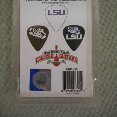 HOT PICKS CGP-LSU College Guitar Picks image 2