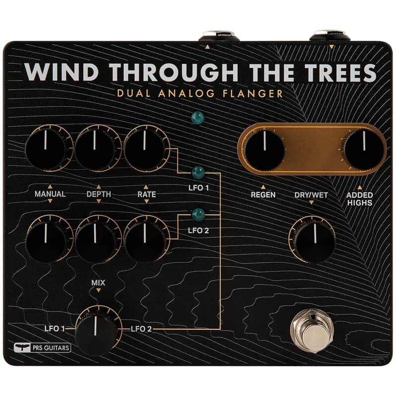 PRS Wind Through the Trees Dual Analog Flanger 2022 - Present - Black image 1