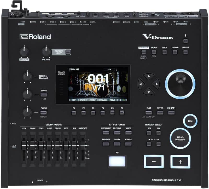 Roland V-Drums V71 Drum Sound Module image 1