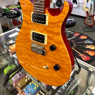 PRS SE Custom 24, 25th Anniversary 2009 Made In Korea Vintage Yellow with Deluxe Case - Pre Owned image 6