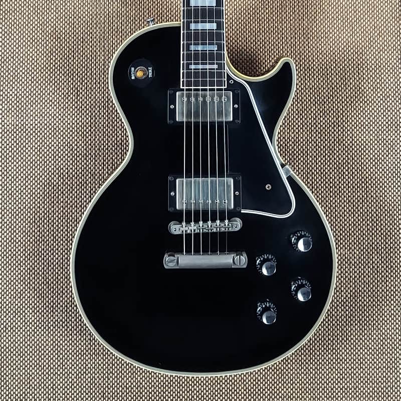 Gibson '68 Reissue Les Paul Custom 2009 VOS Ebony Finish Factory Aged Hardware (223) image 1